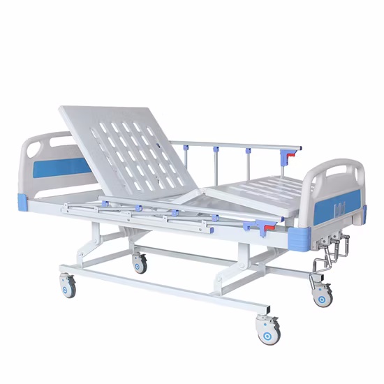 3 Function Manual Hospital Bed for Professional Medical Care
