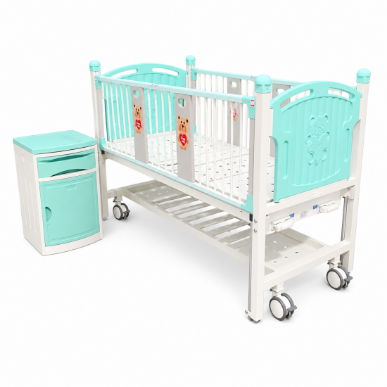 China Manual Pediatric Hospital Bed Manufacturer and OEM Supplier