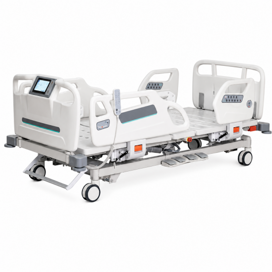 OEM Intelligent Five-Function ICU Bed with Electronic Weighing System