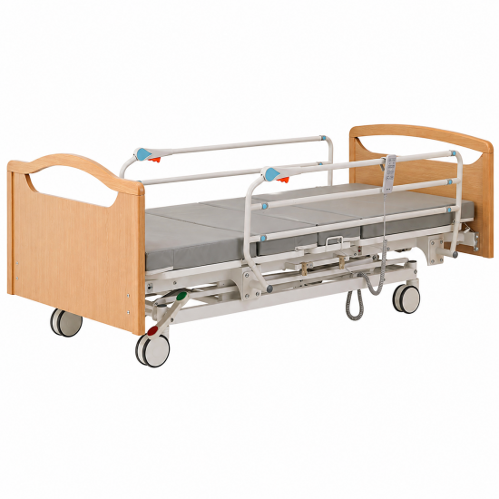 Professional Electric Nursing Bed with Double Scissor Vertical Lift